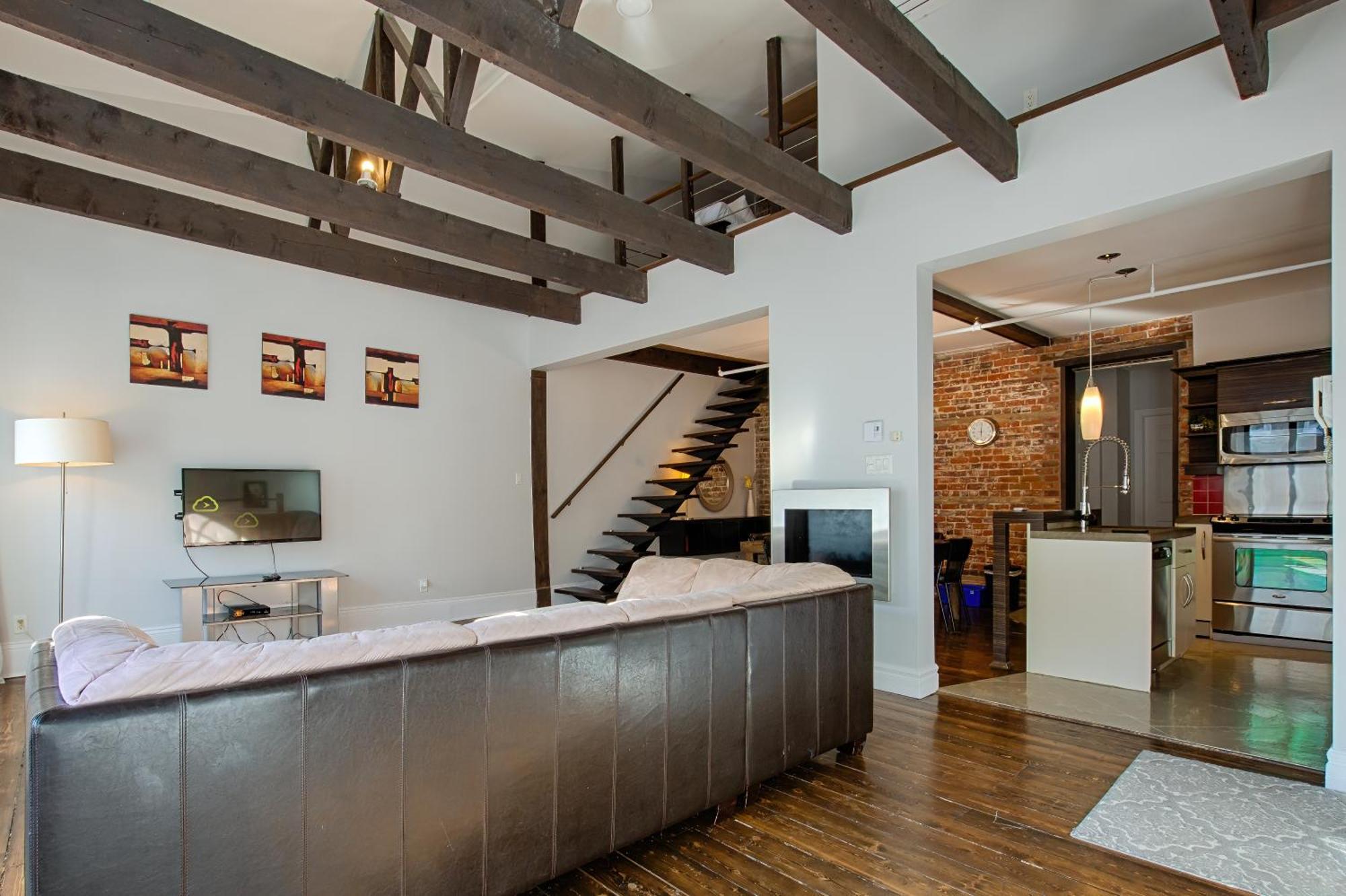 Апартаменты Les Lofts St-Jo - Par Les Lofts Vieux-Quebec Номер фото